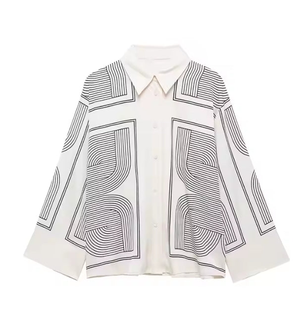 Women's Retro Twill Co-Ord Set