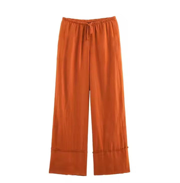Rusted Color Co-Ord Set Linen